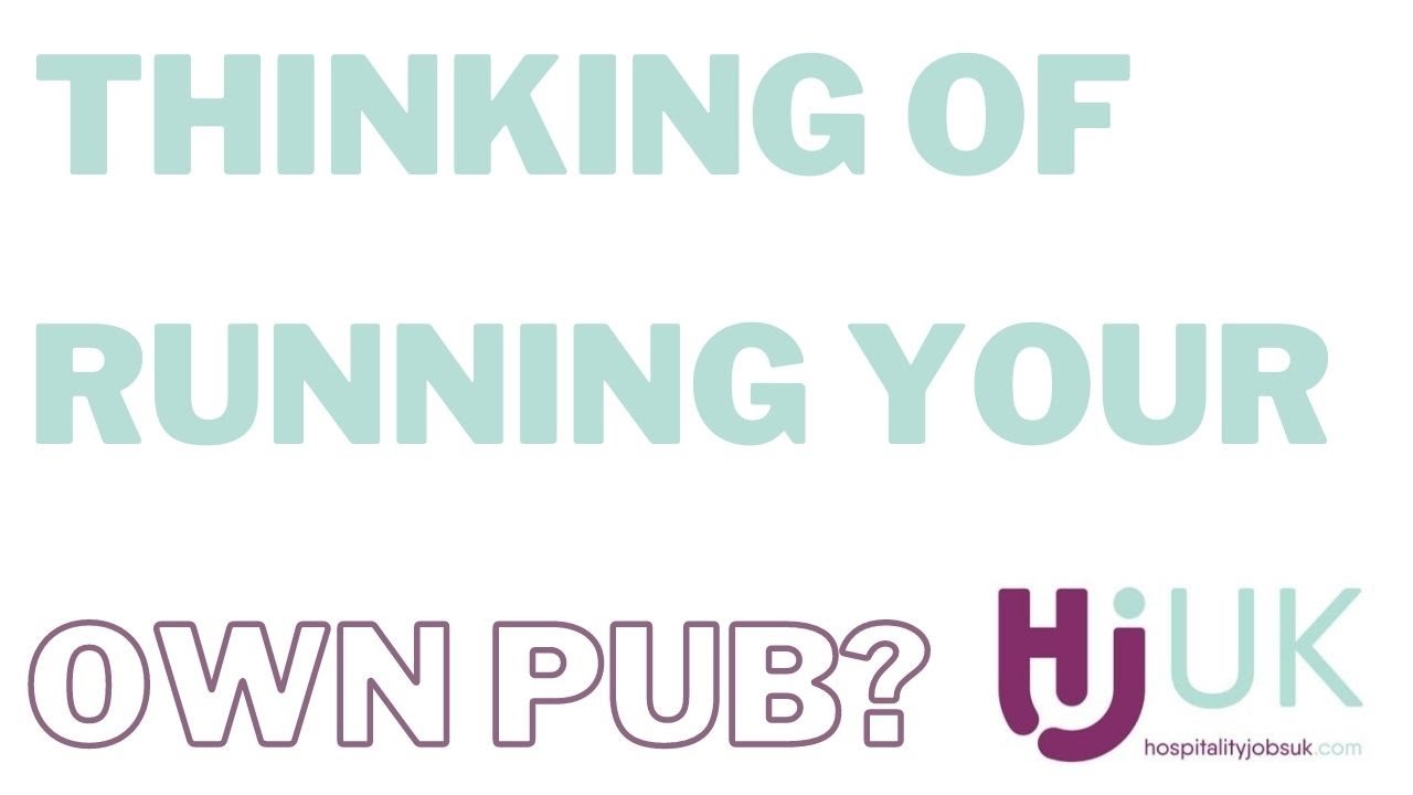 Thinking of running a pub?