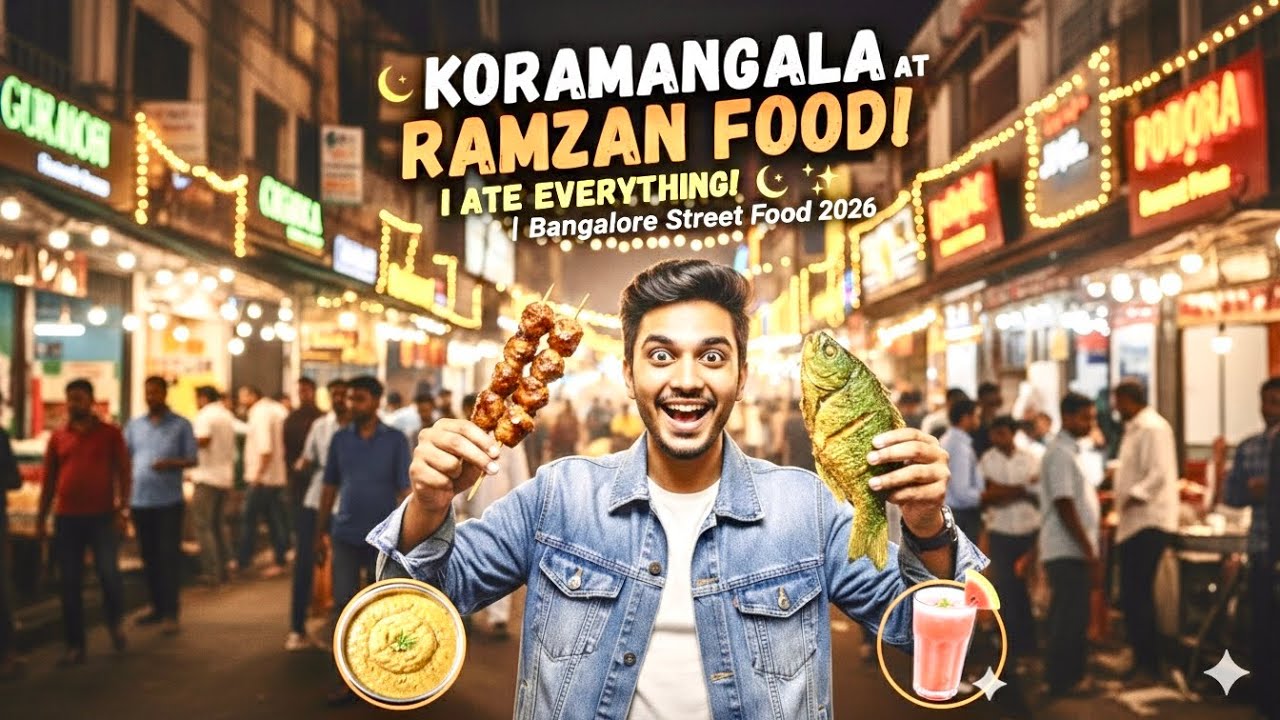 Koramangala Ramzan Food Mela 2026 | Eid Mubarak 🌙
