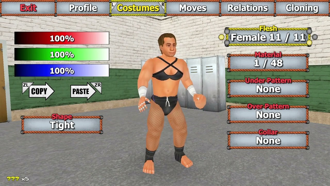 Charborg Streams - Wrestling Empire: Putting people in a sweaty headlock