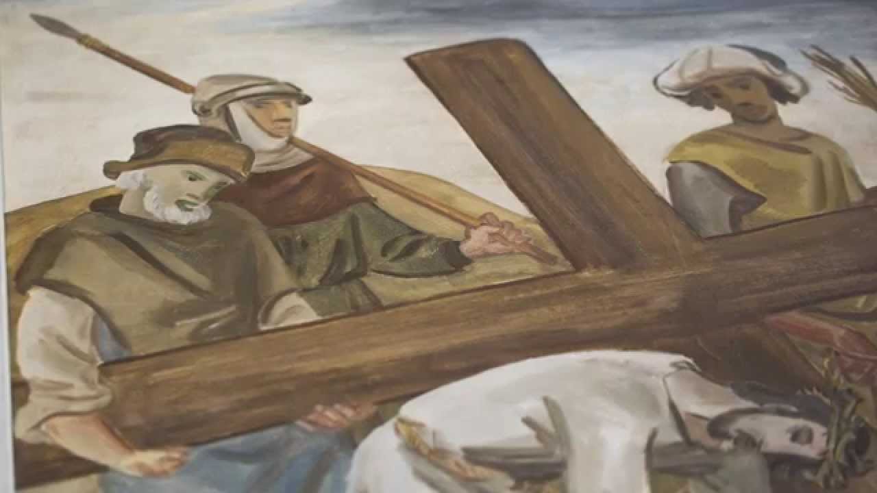 Kreuzwege - Jesus Leid, Leid des Kriegs. Der Kreuzweg in St. Anton in Ingolstadt