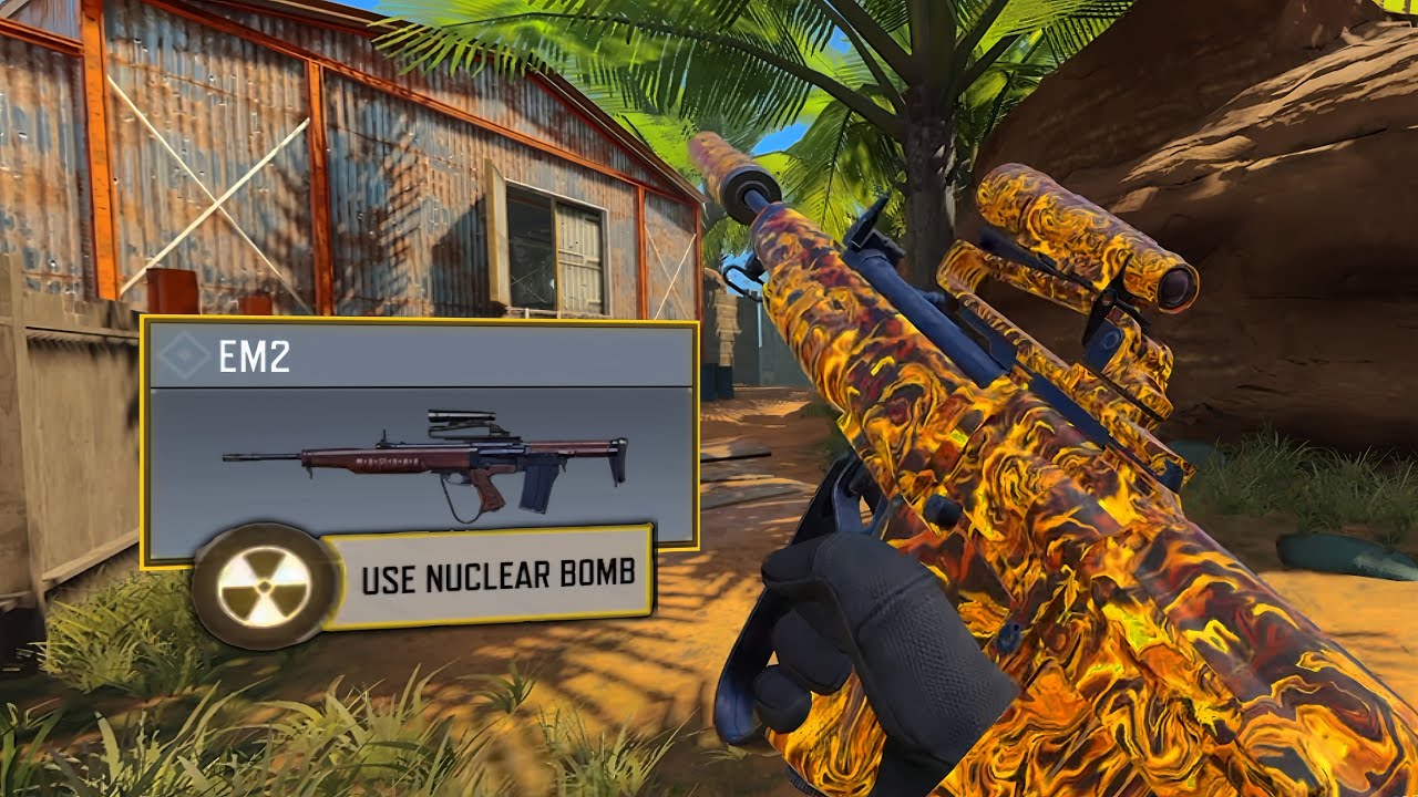 Я получил ядерную бомбу, используя EM2&hellip; Эта пушка сломана!