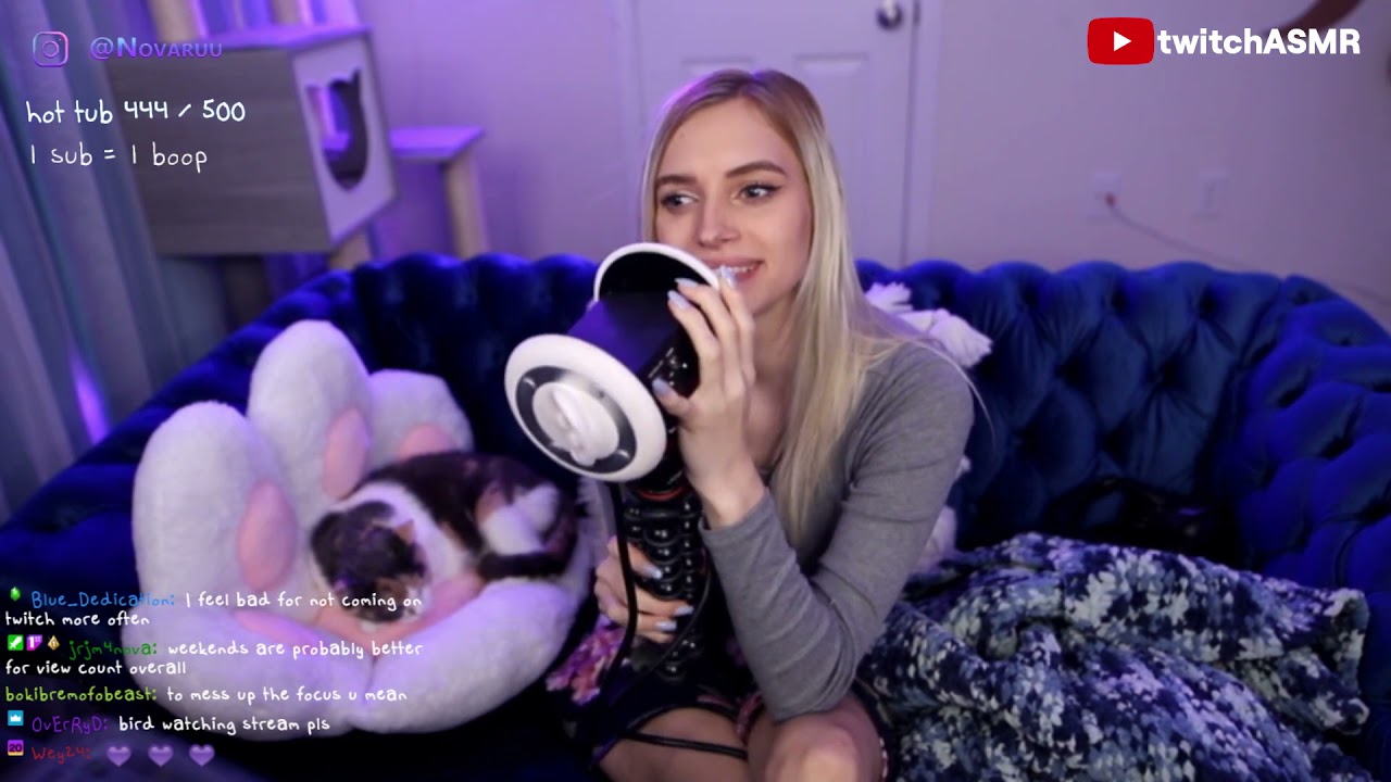 ASMR Ear Licking 3Dio  novaruu Tingles And Triggers asmr