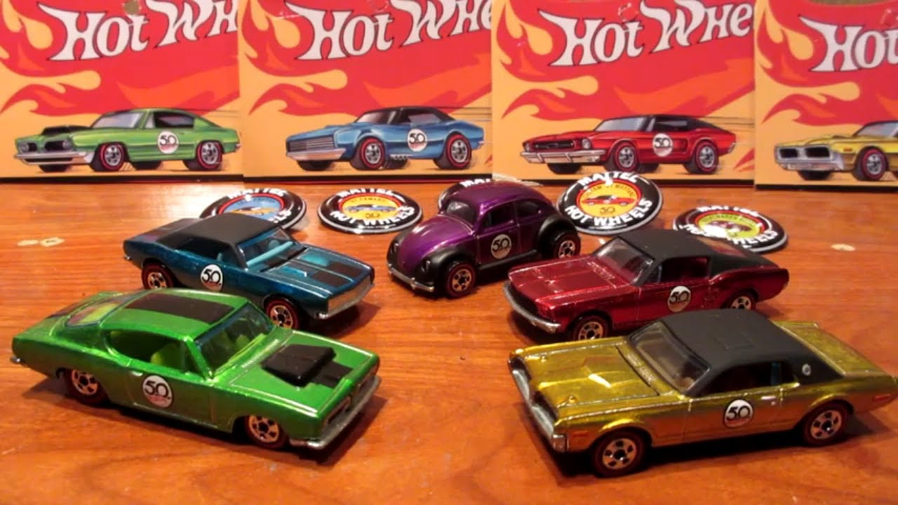 Hot Wheels 50TH | Redline Set | TKR007's Review