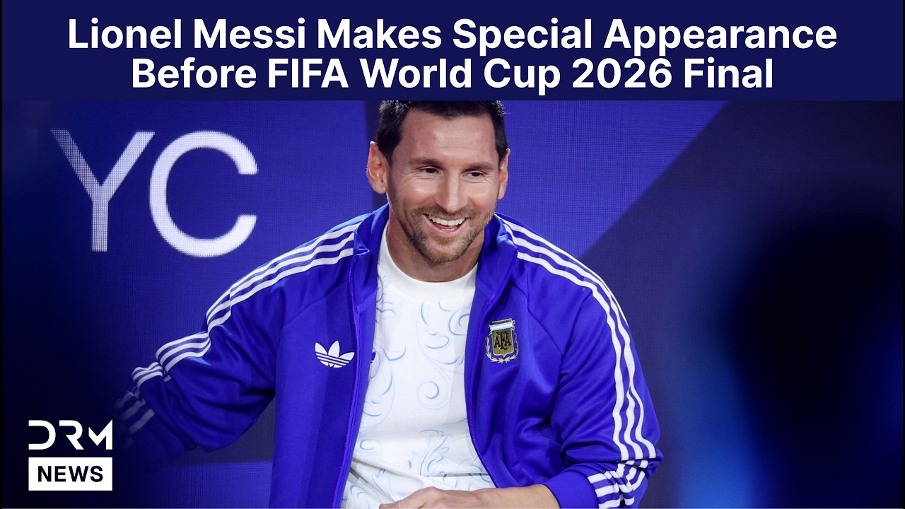 WATCH: Lionel Messi Makes Special Appearance Before FIFA World Cup 2026 Final | AD15