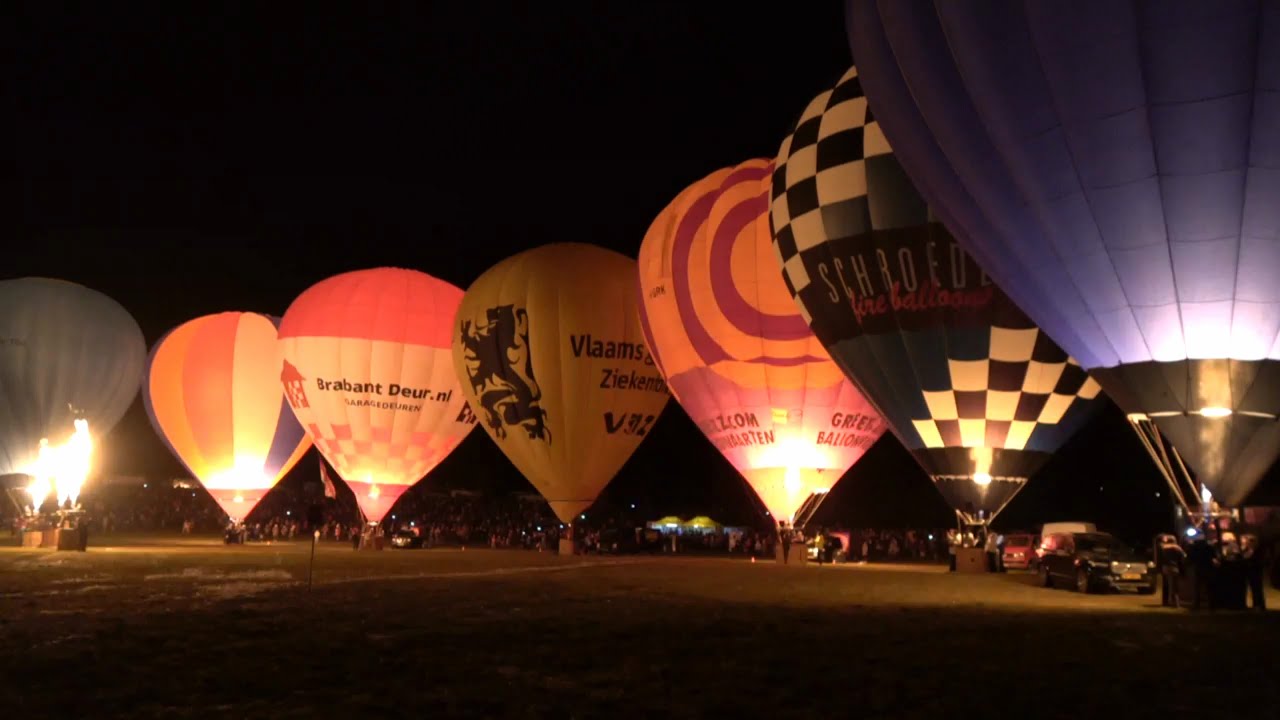 Ballonglühen im Urlaubsort Inzell 2025