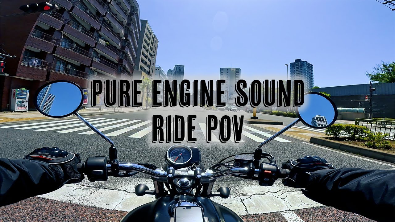 【Pure Sound】GB350 |  Ride POV【4K 60fps】