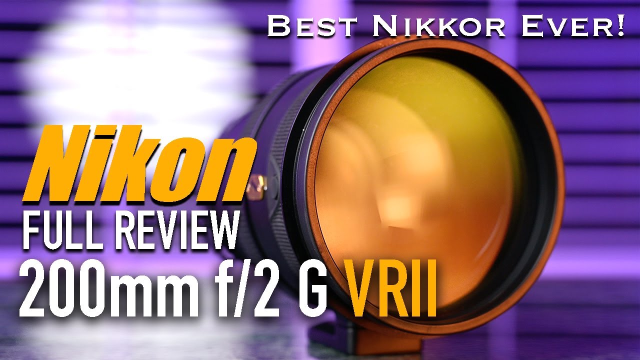 Полный обзор объектива Nikon 200mm f/2 G VR II | Примеры изображений | Видеоклипы | Лучший объект...
