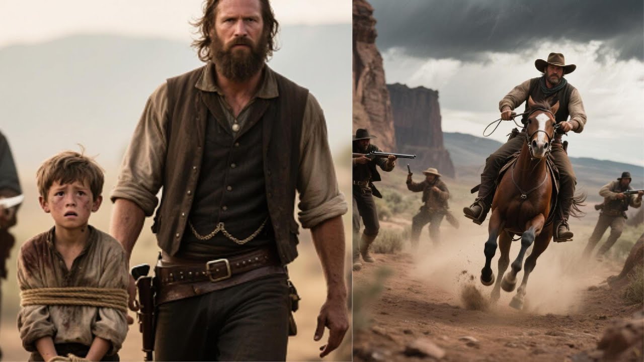 The reckoning had come-fearless cowboy encountered bandits who would take his son, they had no idea
