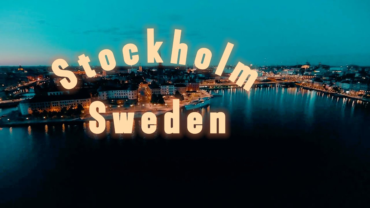 Stunning Drone View of Stockholm, Sweden | 4 Minutes of Aerial Beauty & Scenic Landmarks