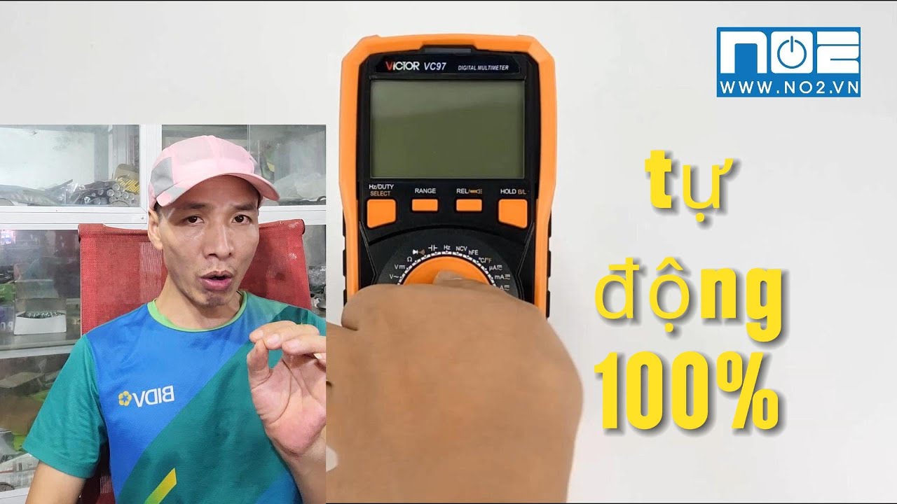 VC97 Đồng hồ vạn năng điện tử chính hãng VICTOR