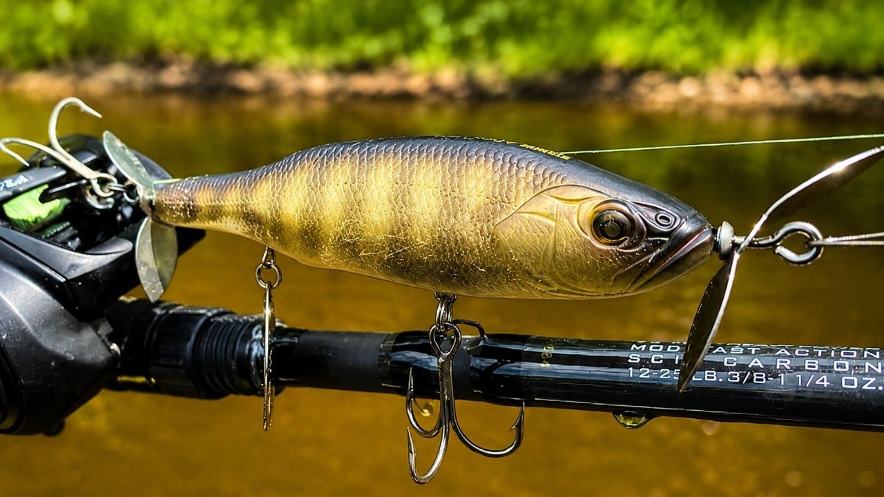 Fishing an EXTREMELY UNIQUE Topwater Lure for Smallmouth Bass