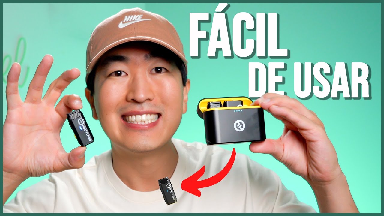 Microfone sem fio para celular e câmeras - Lark M1 Hollyland
