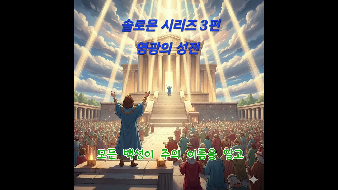 솔로몬 연작 5-3편 | 영광의 성전 | 여호와의 영광이 온 성전에 가득하네 #솔로몬 #ccm #주님의약속 #하나님 #감성ccm #주님의음성