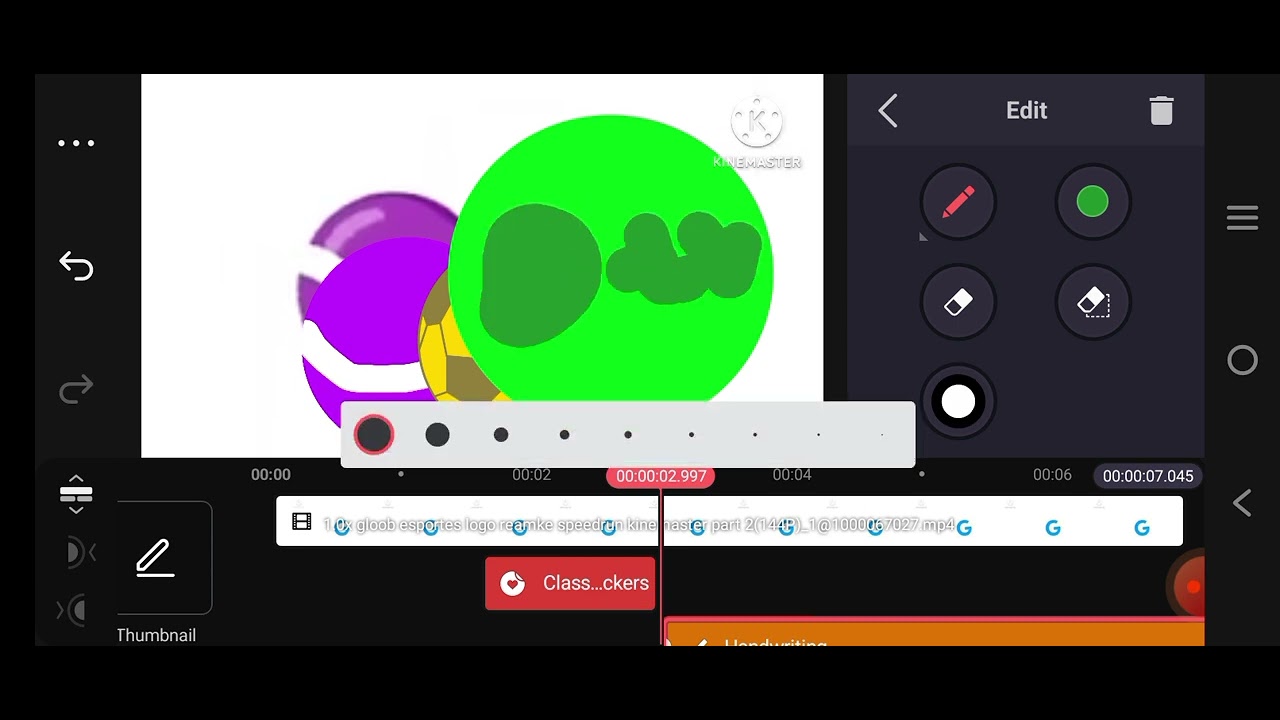 Gloob Logo Remake Budge Speedrun be like