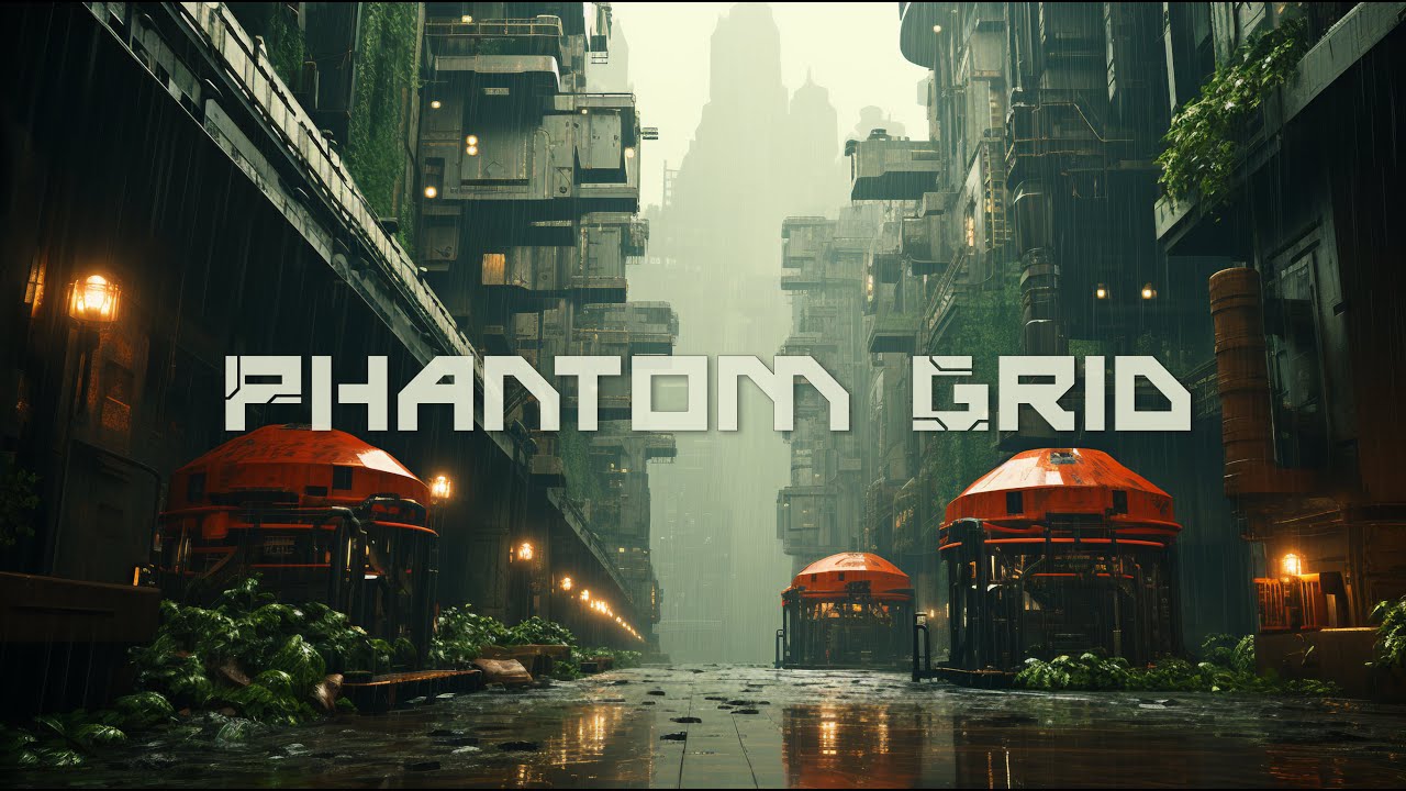 Phantom Grid - Cinematic Ambient Music | Blade Runner | Cyberpunk 2077 | Soundscape Journey