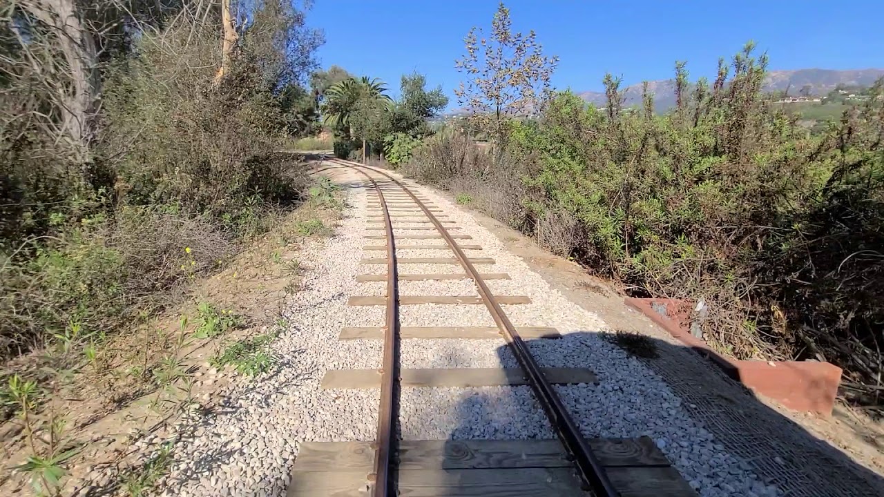 Santa Barbara Zoo Train Ride Complete