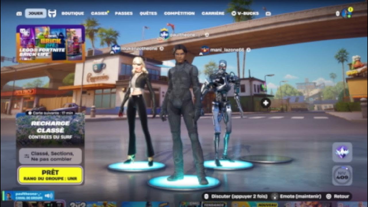 Game trio avec mais mate fortnite