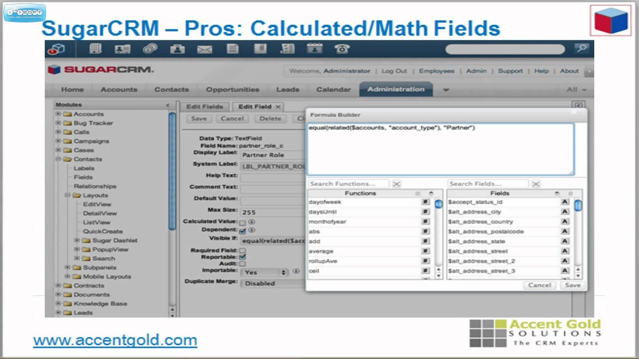 SugarCRM vs Salesforce