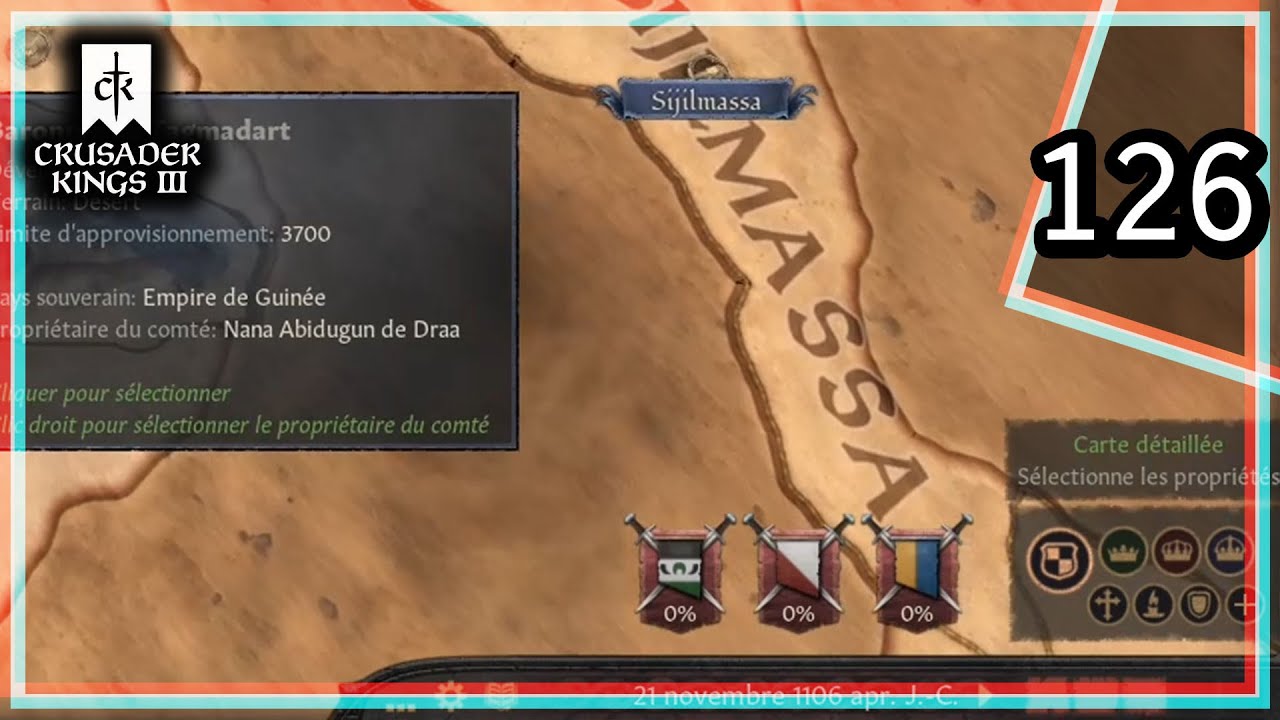 Crusader Kings 3 Ep 126 ► Maison Oduduwa | On déclare des guerres comme on change de chemise...