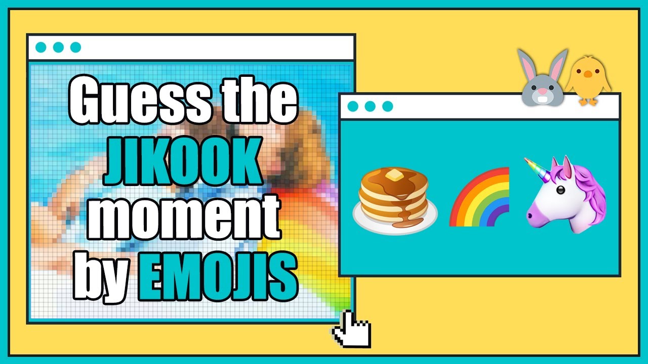 GUESS THE JIKOOK MOMENT BY EMOJIS