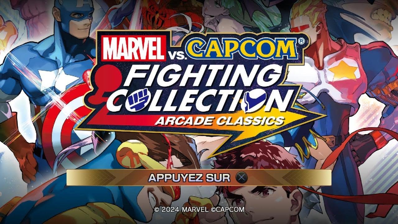 MARVEL vs. CAPCOM Fighting Collection: Arcade Classics PS4 - Gameplay - Découverte des titres