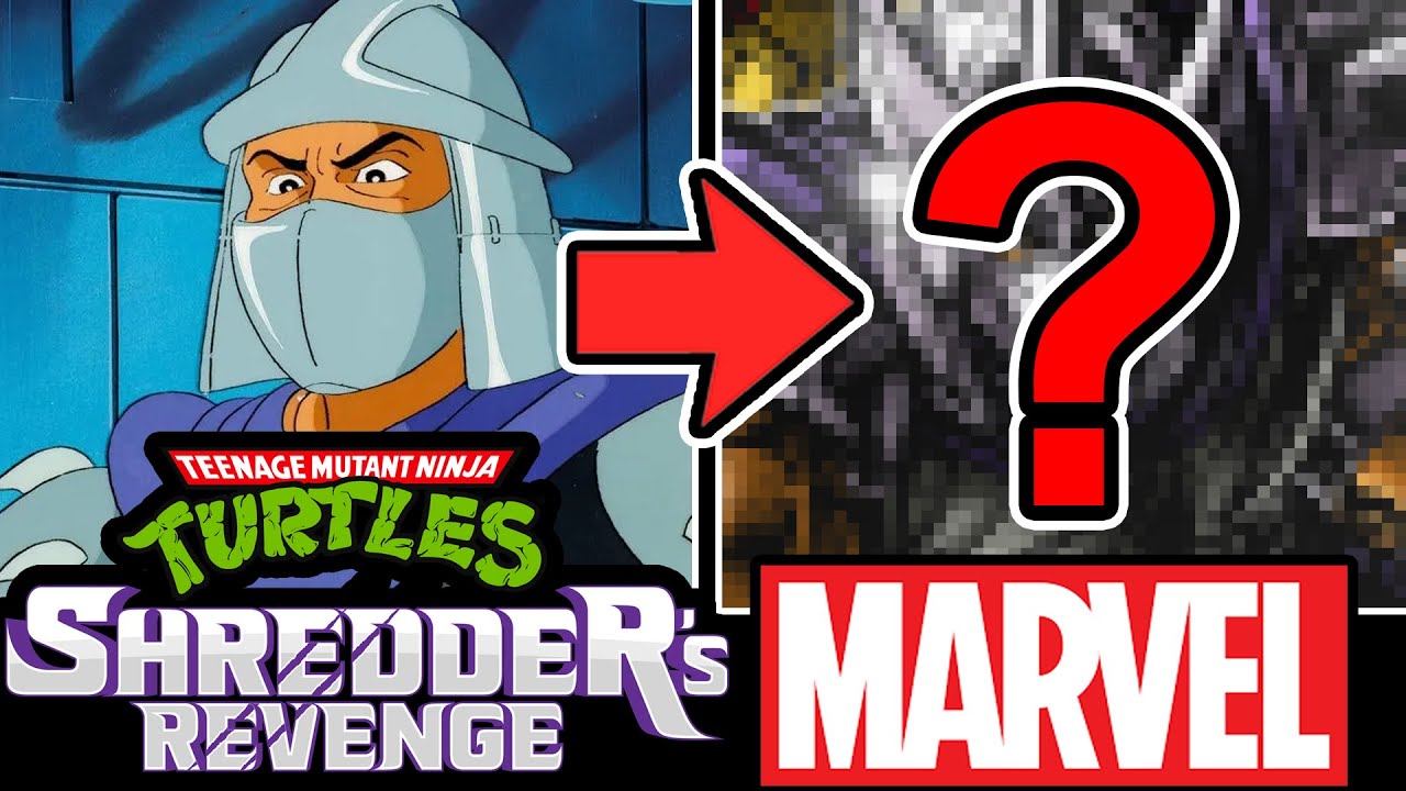 MARVEL ARTIST Draws the TMNT VILLAINS in a CRAZY MARVEL STYLE!