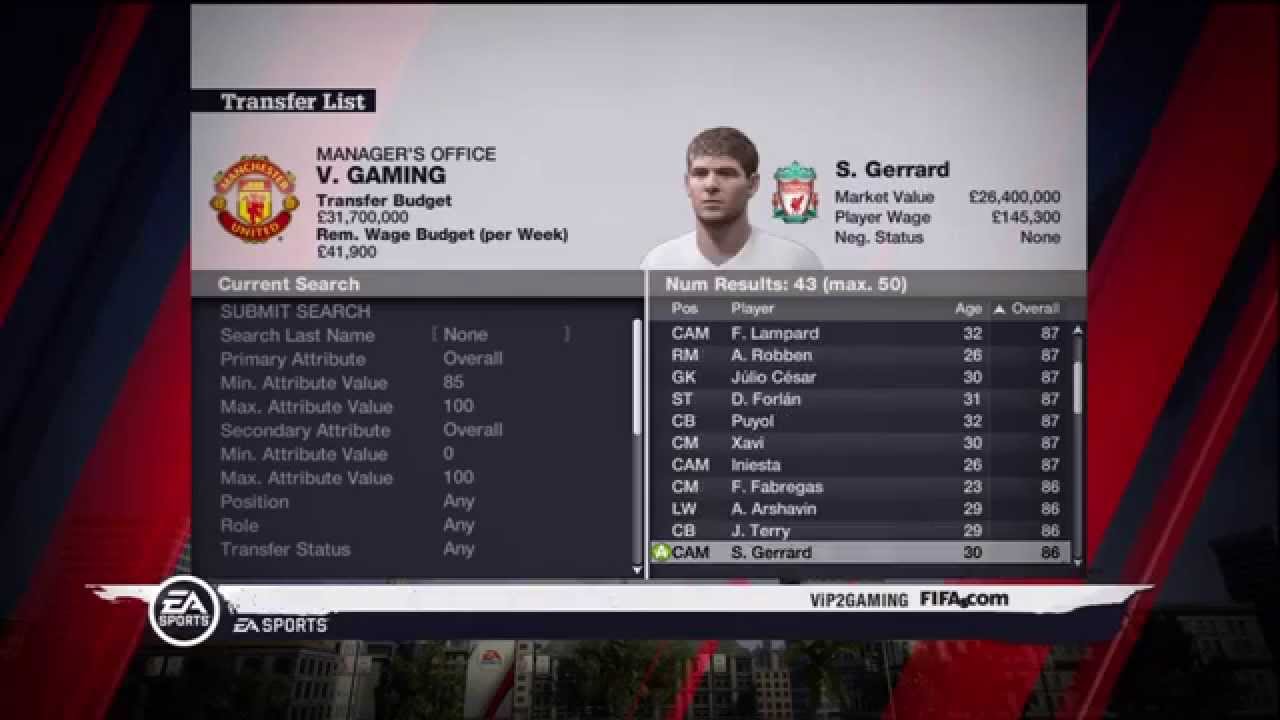 Fifa 11 Best Players 85+ Rating