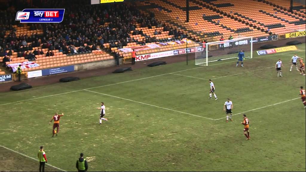 Port Vale 2-2 Bradford - Sky Bet League 1 Season 2014-15