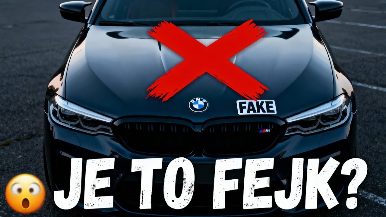 Reakce na Vítkovo fake BMW M5