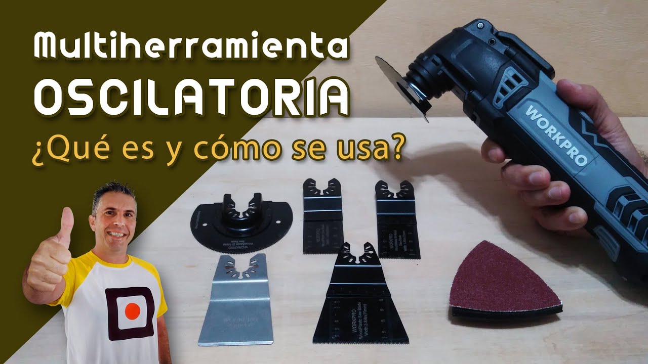 Multiherramienta Oscilatoria - Multitool Oscilante - Herramienta Multipropósito Oscilante