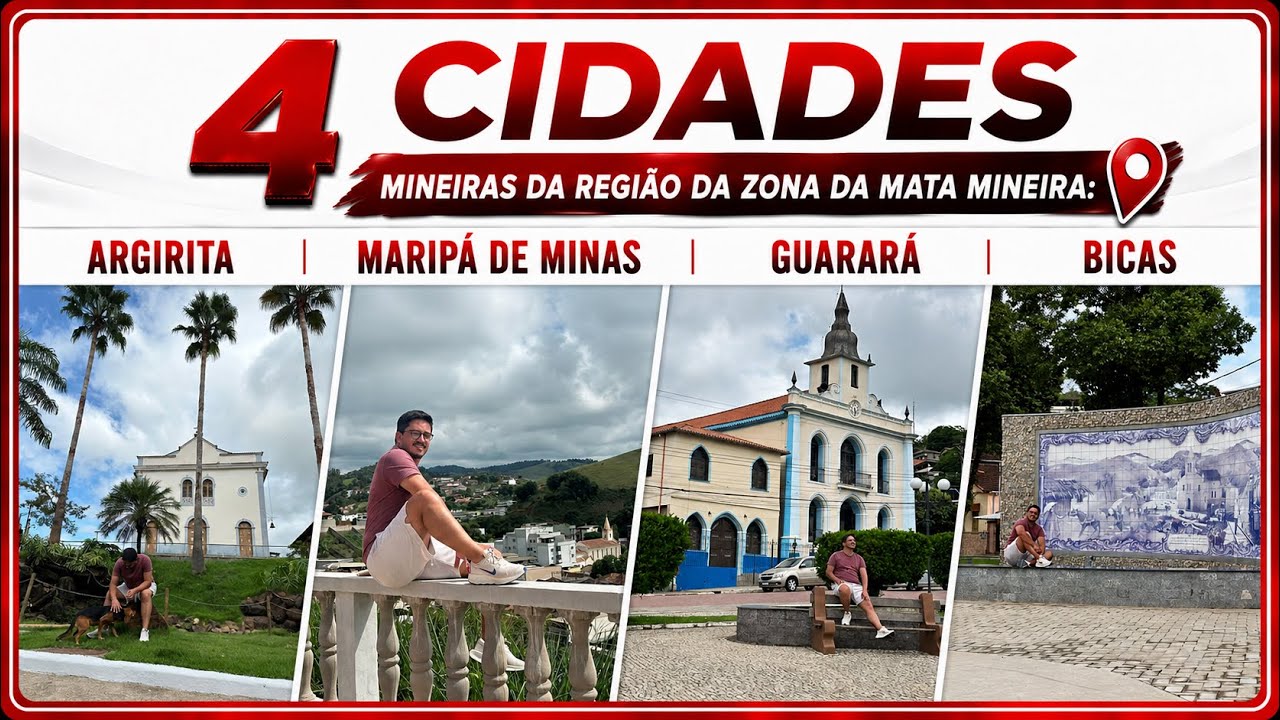 Zona da Mata - Argirita, Marip&aacute; de Minas, Guarar&aacute; e Bicas
