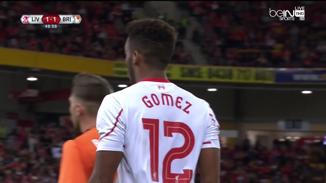 Joe Gomez vs Brisbane Roar (Pre-Season 15-16) HD 720p by i7xLFC