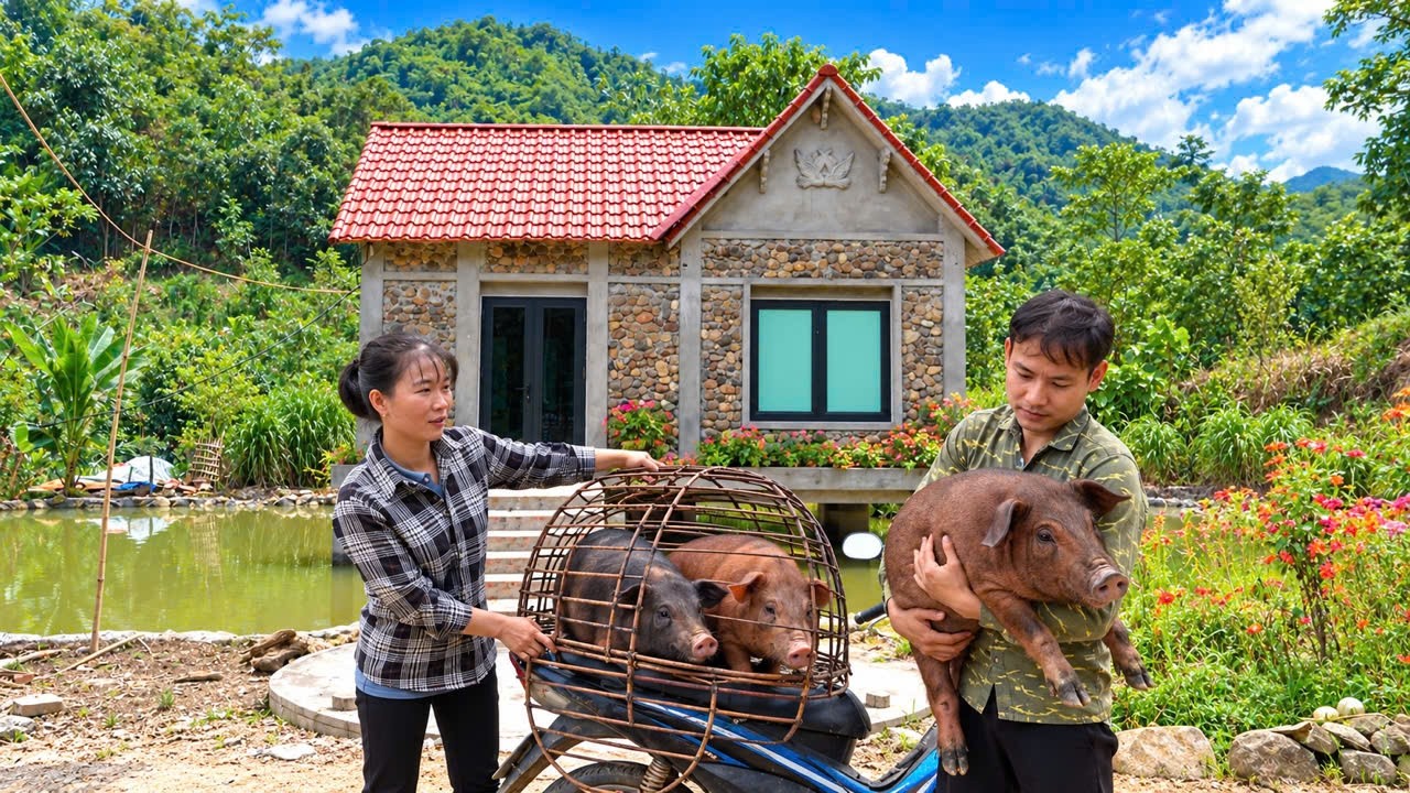 Living deep in the forest, CEO Xabi and Ly Tu Tay become gardeners. An unbelievable transformation.