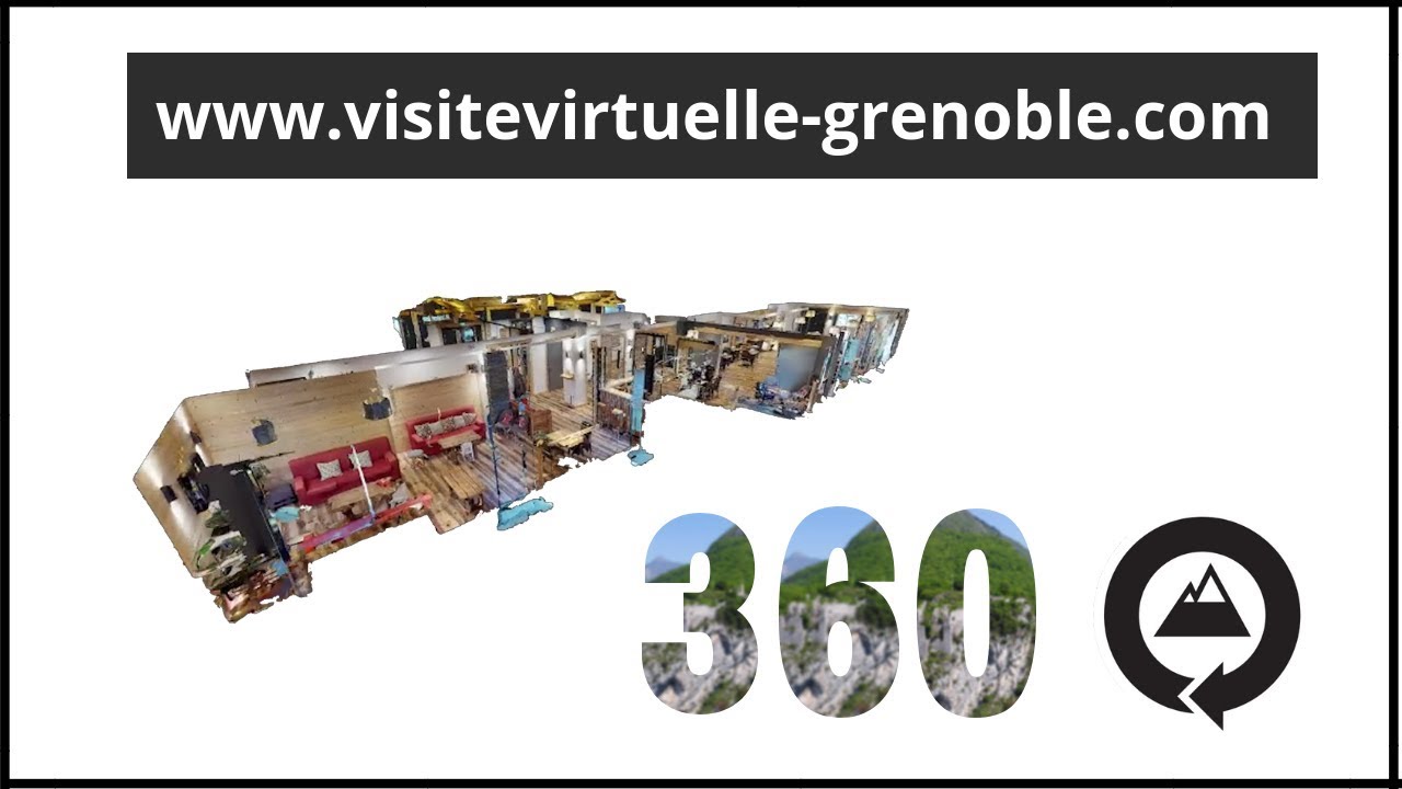 Créateur de Visite Virtuelle 360 3D sur Grenoble et ses environs