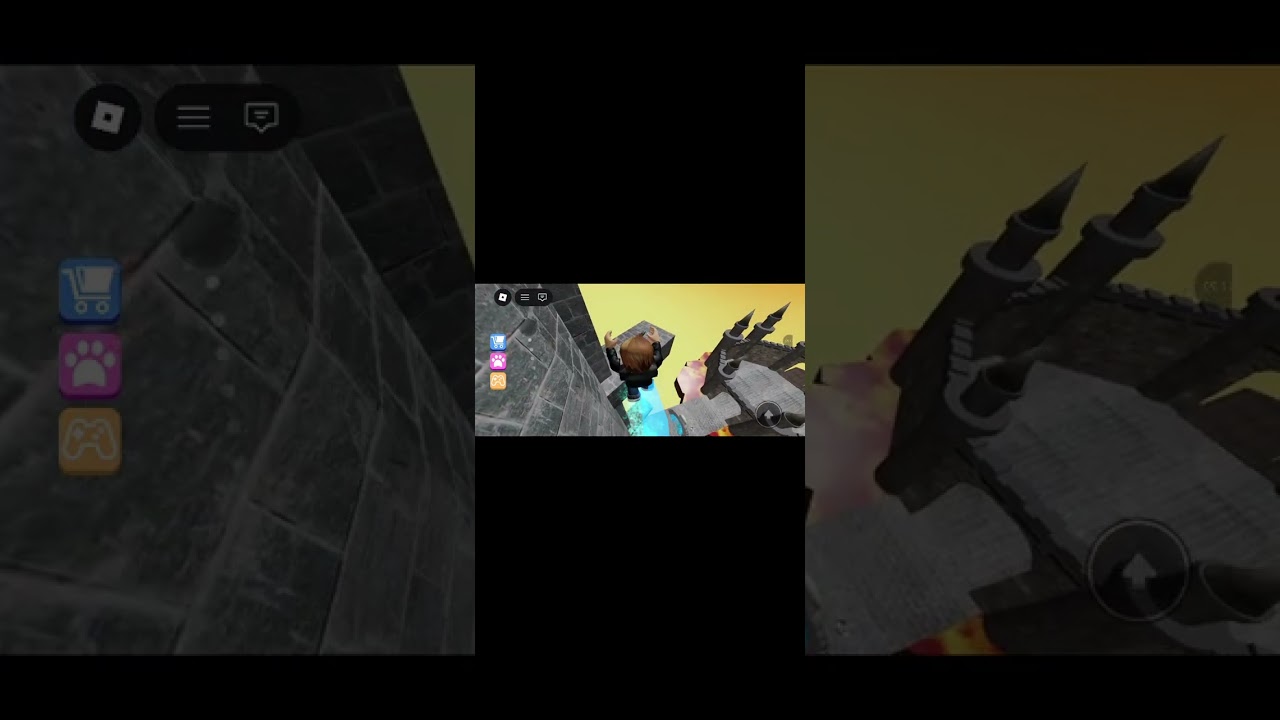 Mahin playing ESCAPE FROM CARNAVAL OF TEROR!🤡🤡🎪🎪 parkour game in roblox