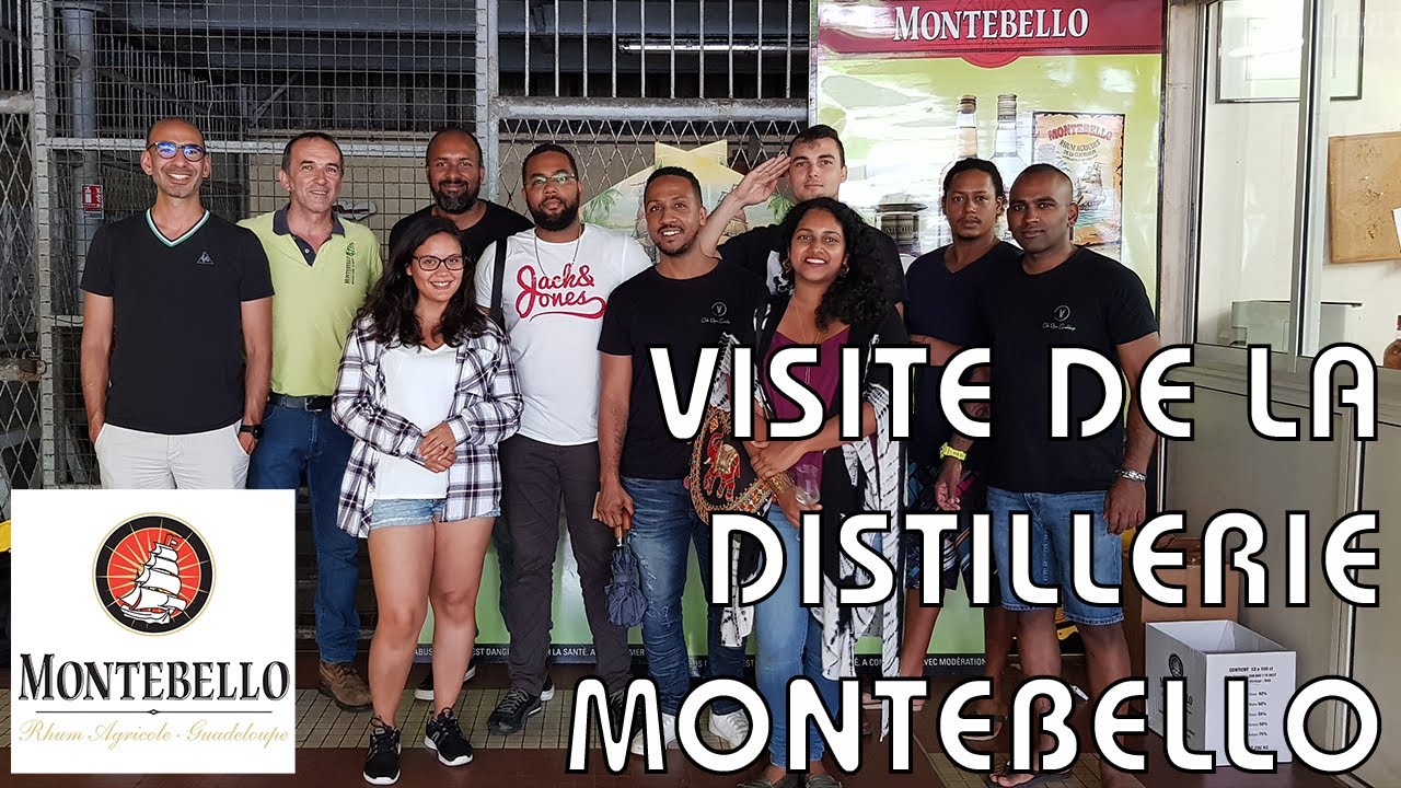 Visite de la Distillerie Montebello à Petit-Bourg (Guadeloupe)