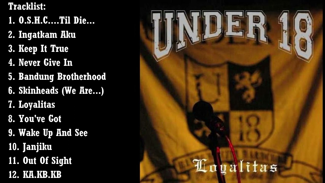 UNDER 18 - LOYALITAS FULL ALBUM (2007)