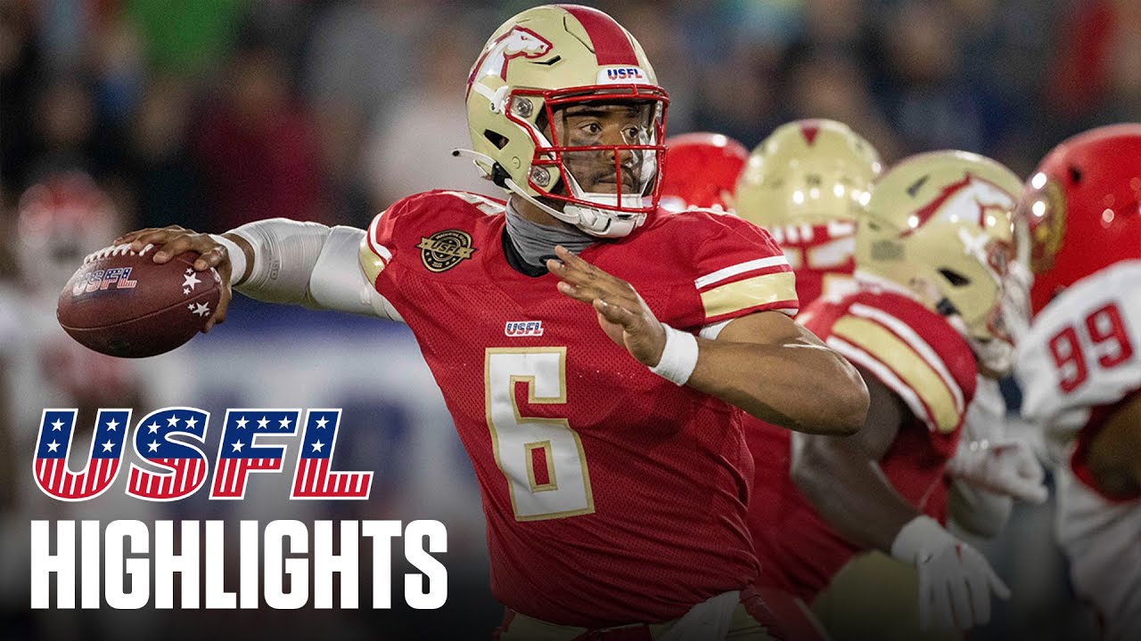 USFL Extended Highlights: Birmingham Stallions defeat New Jersey Generals in league’s first game