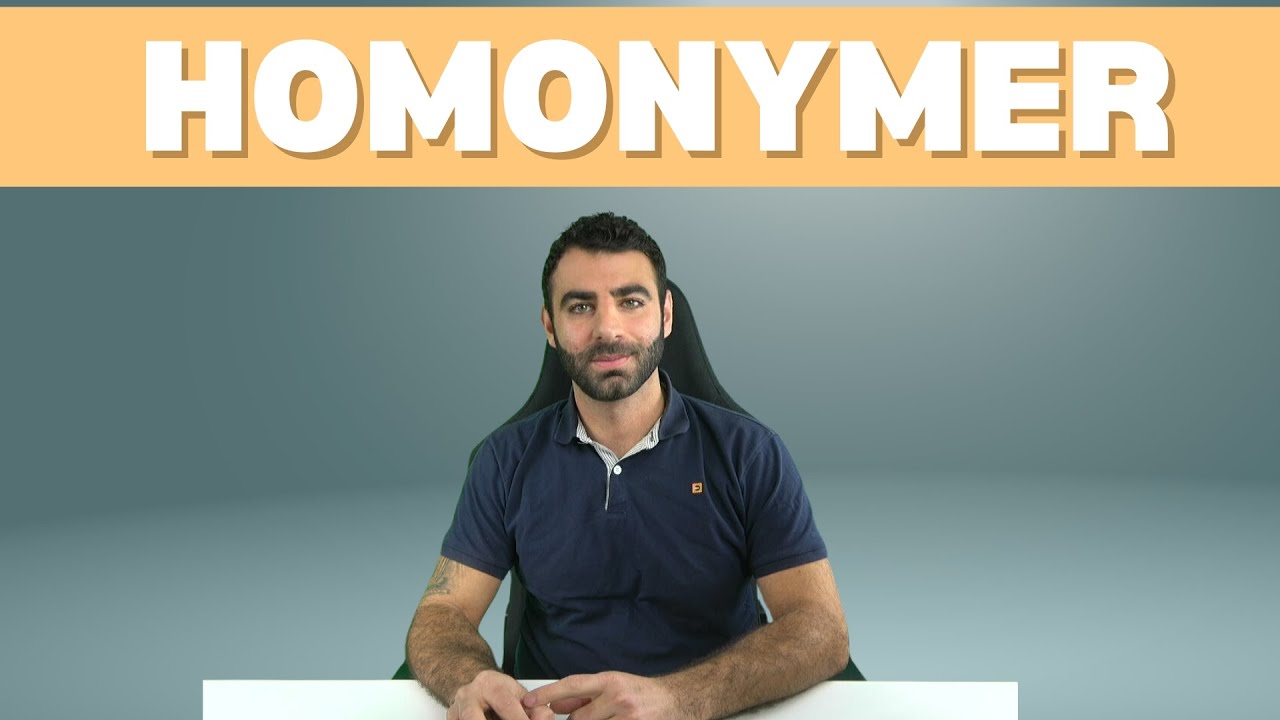 Vanliga ord som betyder flera olika saker (Homonymer)