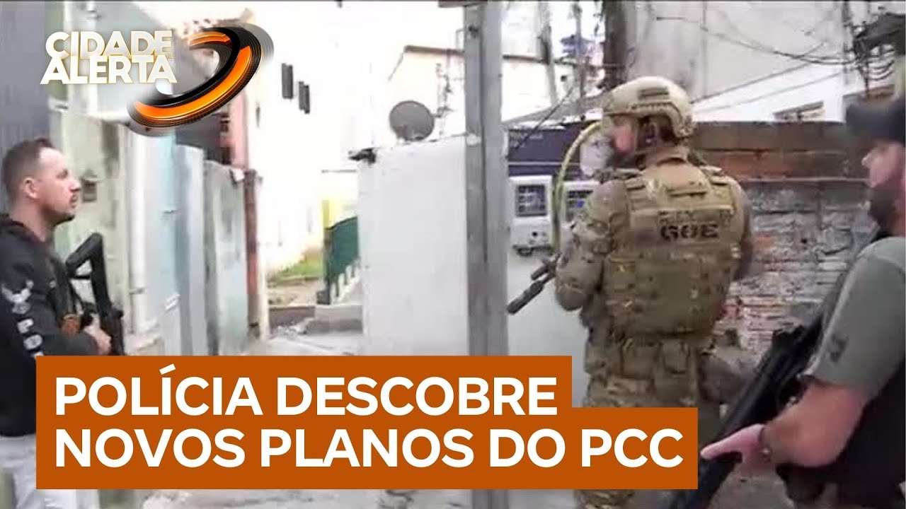 Polícia de SP realiza operação contra o PCC e apreende drogas e munição