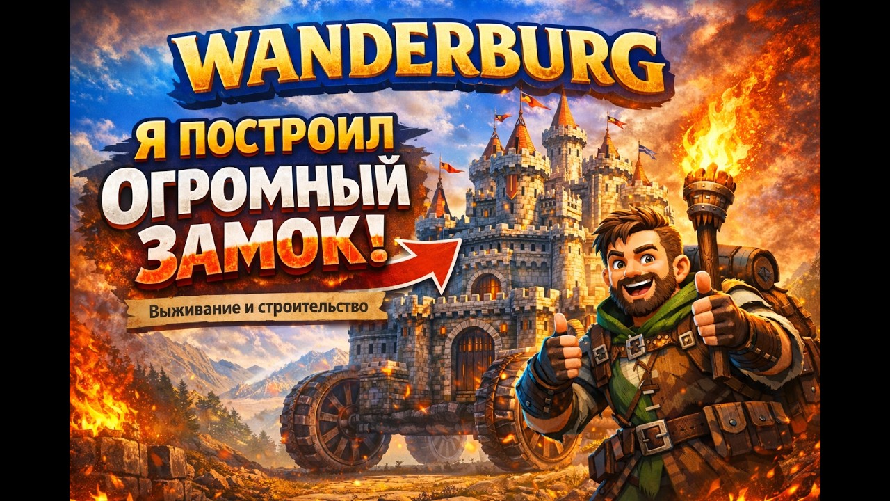 Wanderburg взорвал огромный комбайн