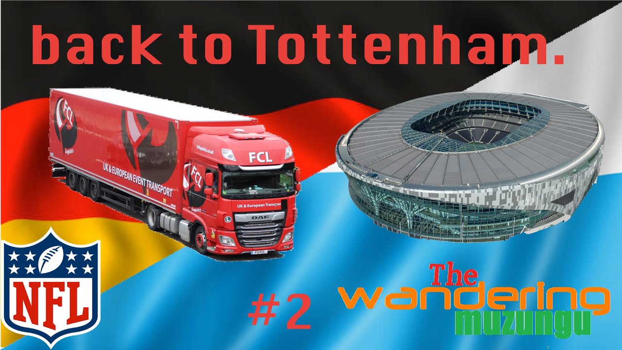 A Deutsch dash - Returning the gear to Tottenham.