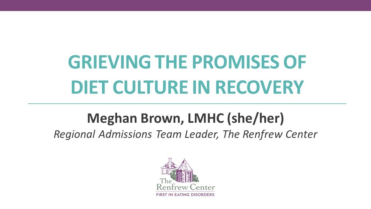 Grieving the Promises of Diet Culture in Recovery