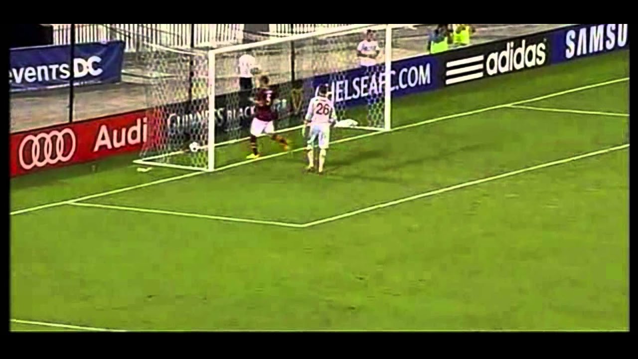 Chelsea vs AS Roma. Full Match Highlights. 10/08/2013. FT: 2-1.