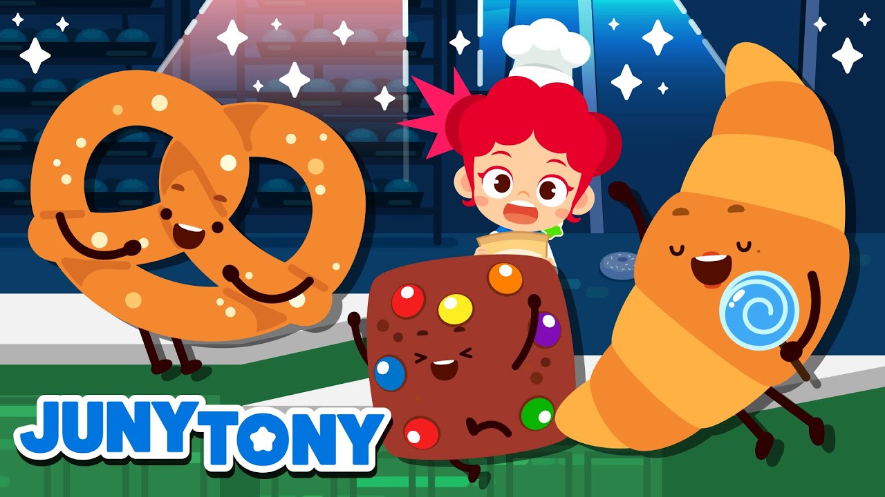 A Capella en la Panadería | Pretzel, Baguette, Muffin | Canciones Infantiles | JunyTony en español