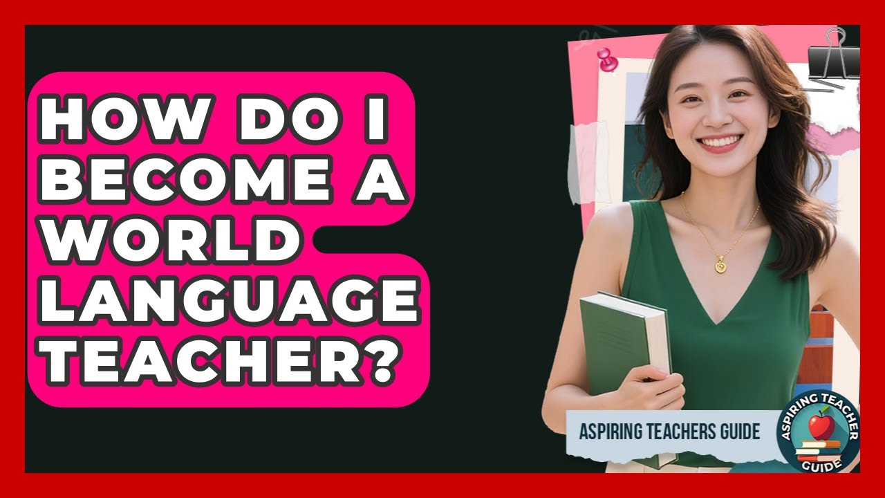 How Do I Become A World Language Teacher? - Aspiring Teacher Guide