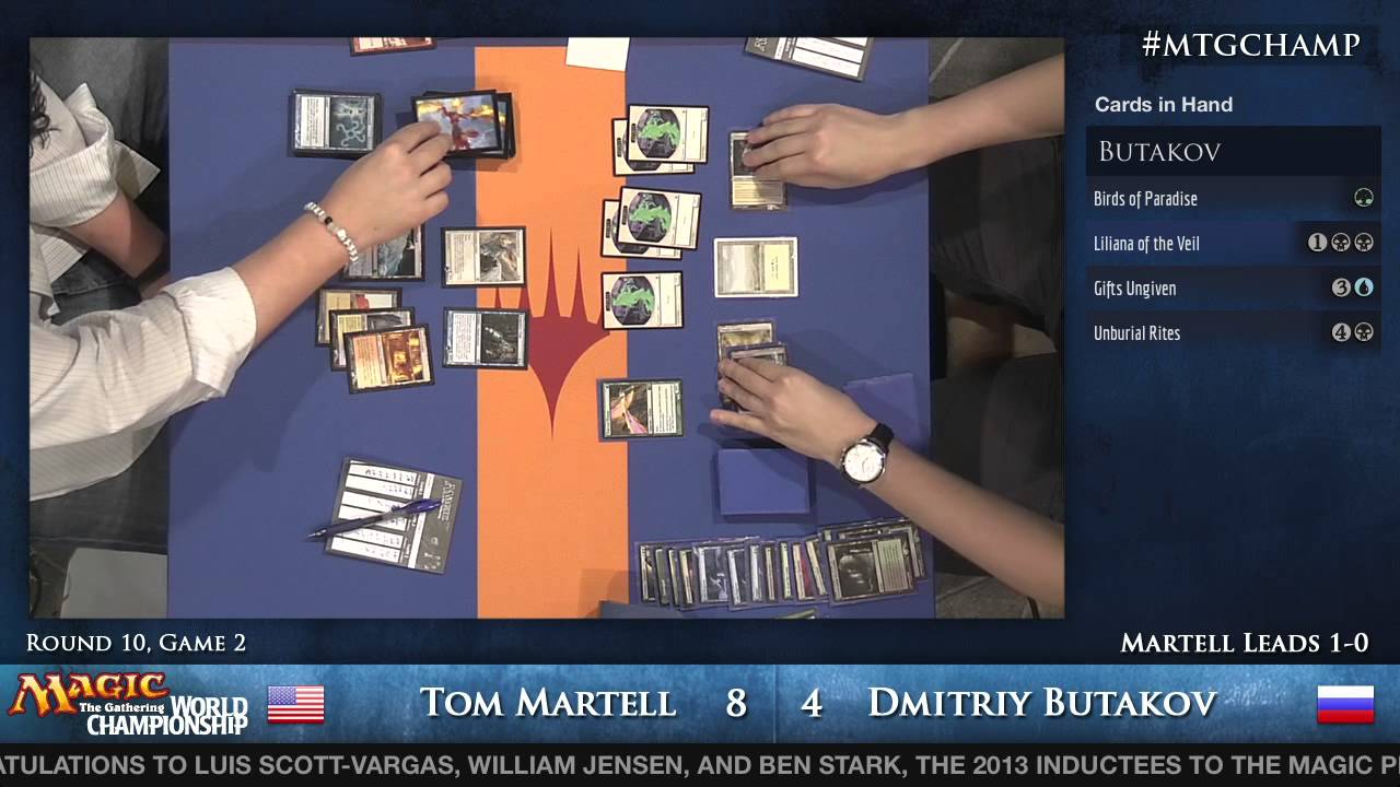 2013 Magic World Championship - Modern Round 10 - Tom Martell vs. Dmitiry Butakov