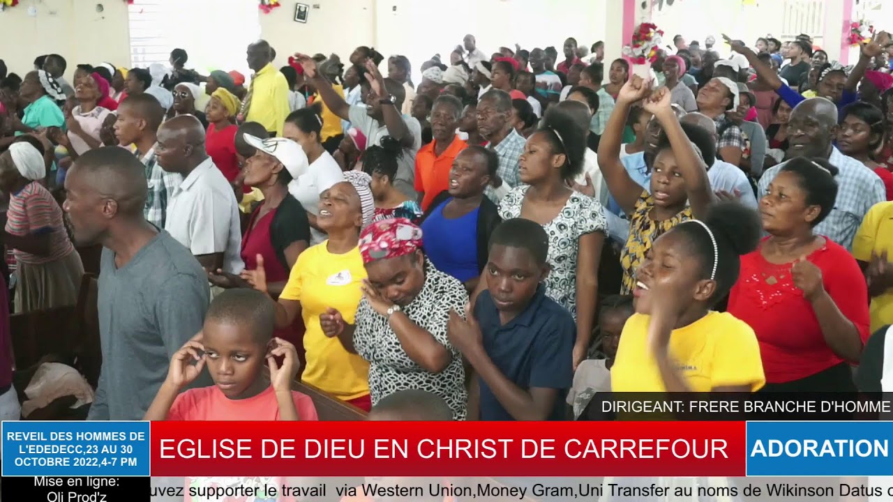 Dernier Jour Reveil des hommes de l'Eglise de Dieu en Christ de Carrefour