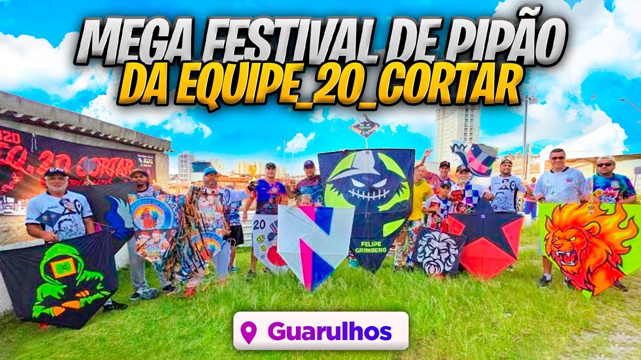 MEGA FESTIVAL DE PIPÃO  - VALENDO TROFÉU 🏆  PARA O MAIOR PIPA - MUITOS RELÃO DE PIPAS EM GUARULHOS 