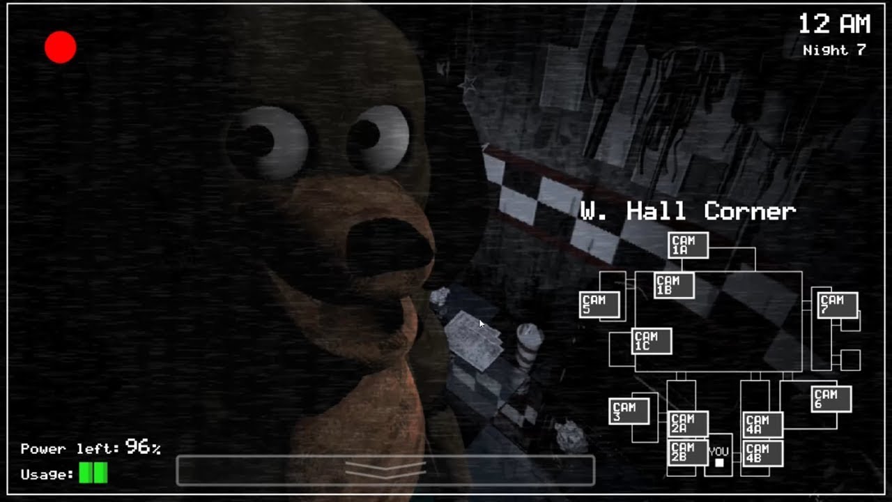 Я добавил Sparky в FNaF 1! Sparky The Dog! +Jumpscare (мод)